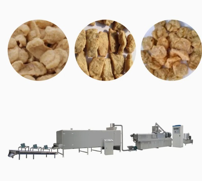 Mesin Ekstruder Kedelai Bertekstur dengan persetujuan CE