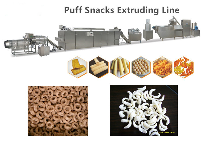 Mesin Camilan Jagung Puff Stainless Steel, Mesin Pembuat Beras Kembung