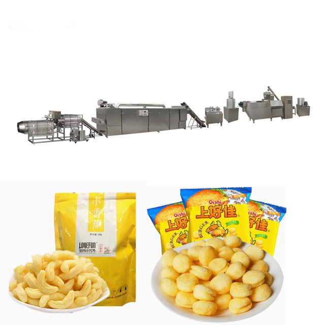 Mesin Snuff Jagung Puff Mesin Extruder Puff Dengan WEG Motor Garansi Tiga Tahun