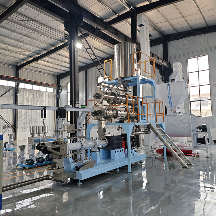 Mesin Membuat Makanan Anjing / Pet Food Processing Line Untuk Anjing, Kucing, Burung