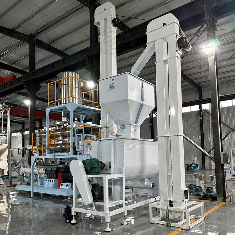 Mesin Ekstruder Pakan Hewan 150-200kg/Jam, Mesin Ekstruder Pakan Ikan