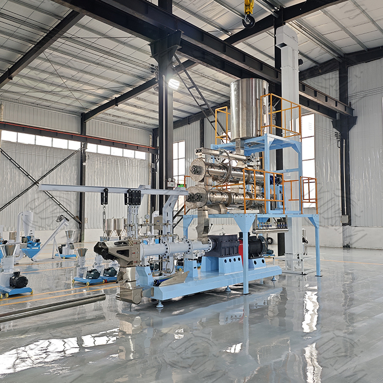 Mesin Ekstruder Makanan Hewan Peliharaan Silsilah Kapasitas Tinggi Dengan CE Dan ISO9001