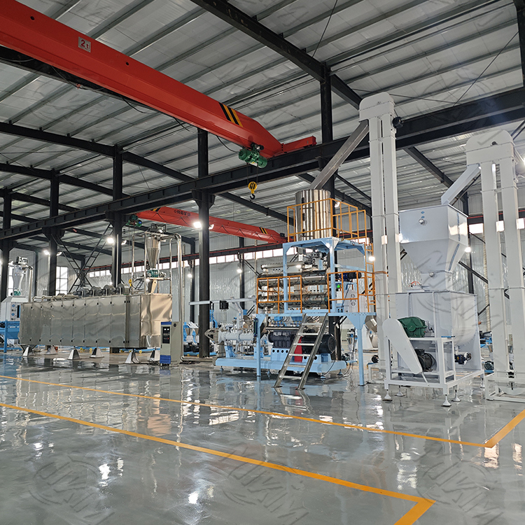 Anjing / kucing / burung / Pembuatan ikan / Pet Food Mesin - Pet Cina Umpan Line Produksi dengan Jaminan WEG motor Tiga Tahun
