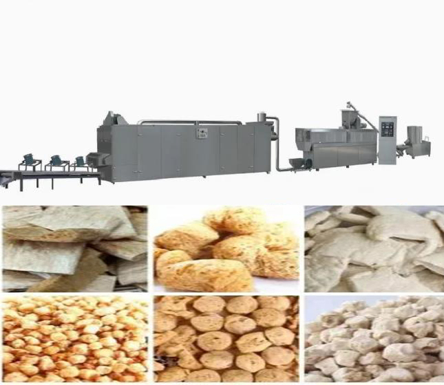 Kacang kedelai Extrude Mesin Twin Extruder