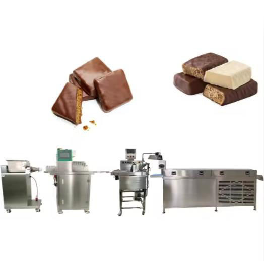 Bungkus permen permen merah / Bar Pembuatan Mesin Coklat dengan bentuk dan pemotongan