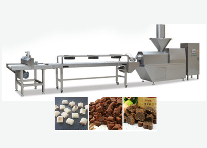 Automatic Meat Jerky Treat Forming Machine / Pet Food Production Line dengan ABB atau Schneider Electric parts