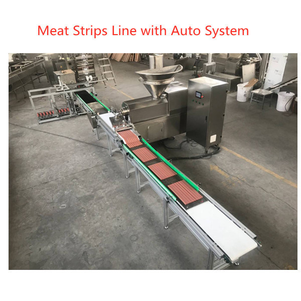 Stanless Baja tipe 304 Pet Food Manufacturing Equipment, Daging Jalur Pengolahan Jalur