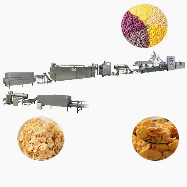Kelloggs Corn Flakes Pengolahan Jalur serpih / beras membuat mesin dengan garansi 1 tahun