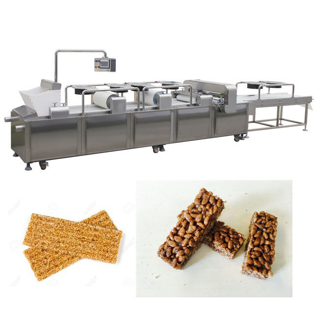 Cereal Bar Pressing Cutting Granola Bar Membuat Mesin Dengan Kinerja Hebat