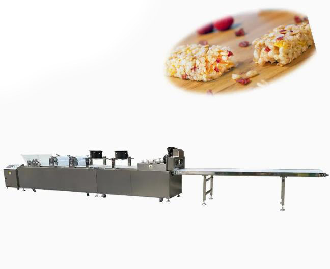 MK-75 Peanut Brittle / Peanut Crunch Bar / Sesame Candy Bar Making Machine Mesin pemotong dengan layar sentuh