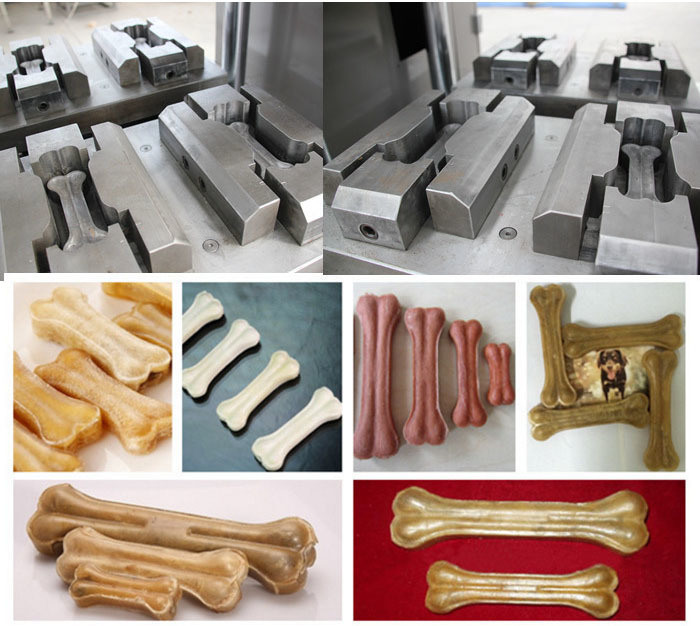 Versi Bahasa Inggris Mesin Makanan Anjing Peliharaan Untuk Makanan Mengunyah Anjing Dengan Sertifikat CE