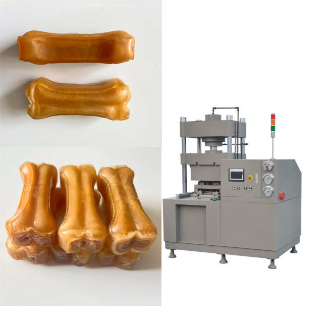 5.5kw Dog Food Machinery Jalur Pengolahan Makanan Hewan 12 Months Warranty