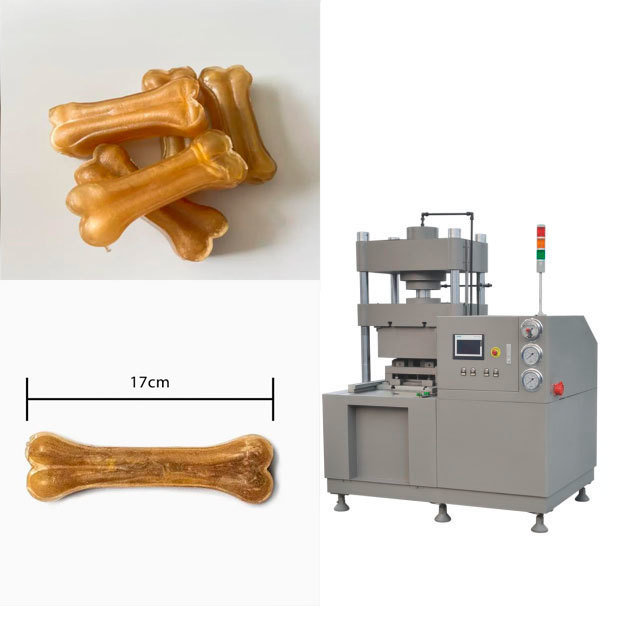 Dog Chewing Snacks Dog Bone Making Machine, Peralatan Pengolahan Makanan Hewan