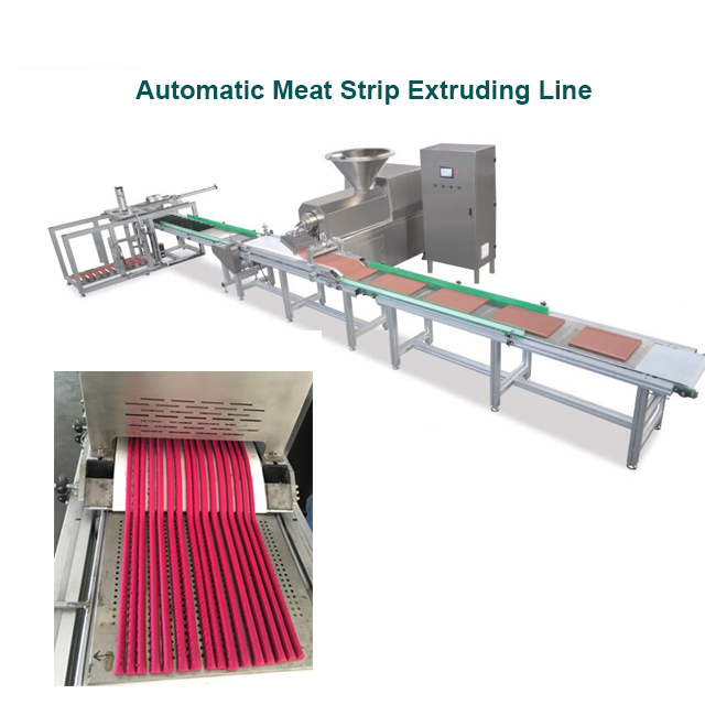 Sally Gratis Makanan Ringan Sally Makanan Hewan Peliharaan Extruder Semua Dendeng Anjing Alami Membuat Mesin