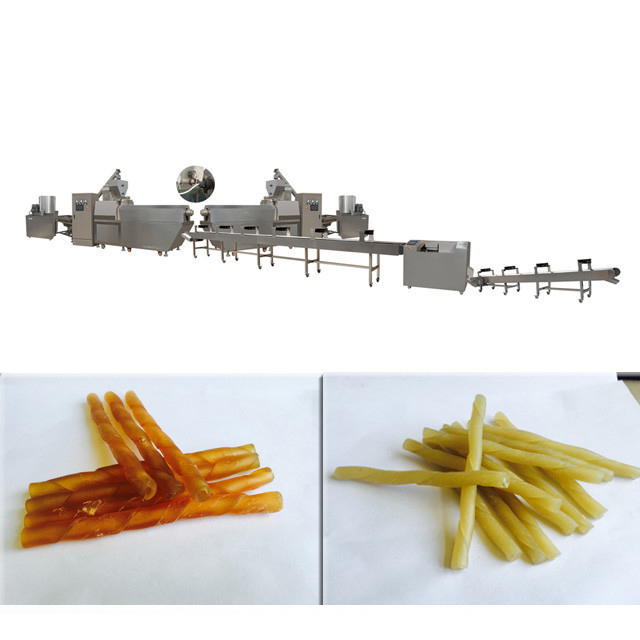 Otomatis Twin Screw Dog Food Extruder Multi-Shape WEG Motor Sertifikasi CE
