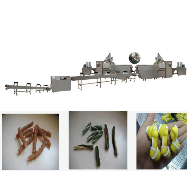 Singe Screw Dog Food Extruder Feed Pellet Production Line dengan sertifikat CE ISO