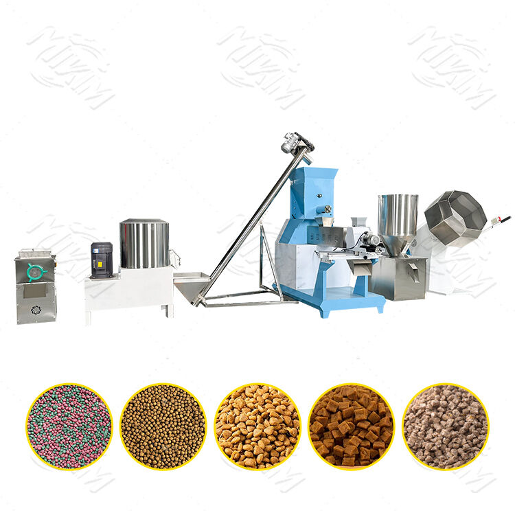 MIKIM Customized Catfish Carp 200kg Fish Feed Extruding Line