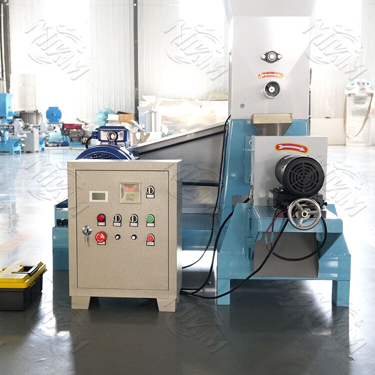 Harga grosir 40-200kg/jam Mesin ekstruder pakan ikan mengambang mini Mesin pembuatan pelet makanan ikan mengambang untuk pertanian